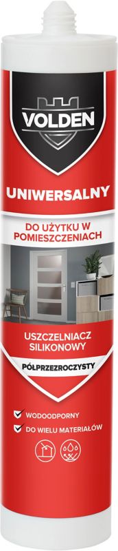 Volden universal silikone 280 ml klar