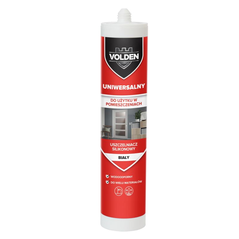 Universal silikone Volden 280 ml hvid
