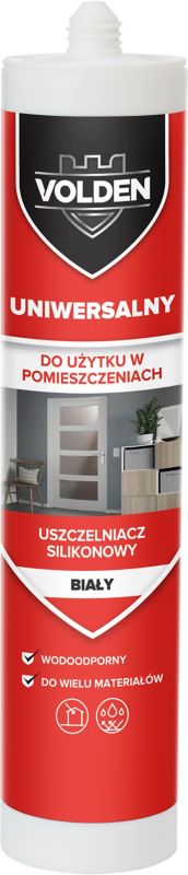 Universal silikone Volden 280 ml hvid