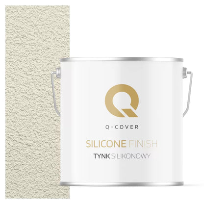 Silikonepuds Facade F771 3,0 mm Brækket Hvid 7 kg