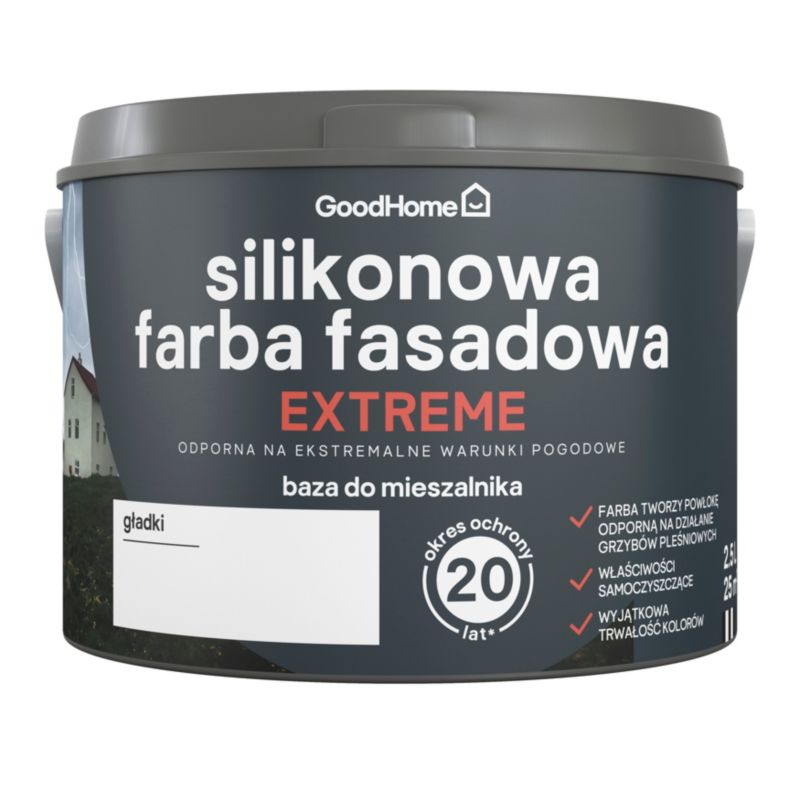 GoodHome silikonefacademaling 2,5 l base B2