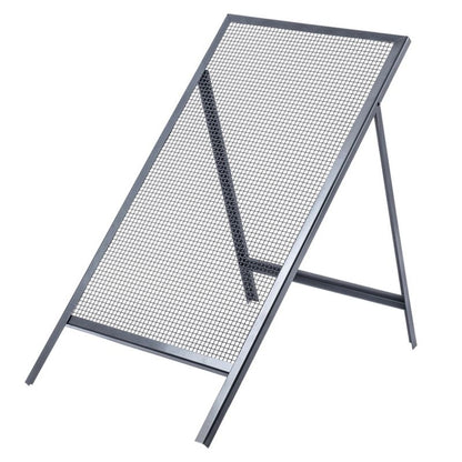 Byggesigte KADAX til Sand, Jord og Grus 120 x 60 cm med 10 mm Maskestørrelse