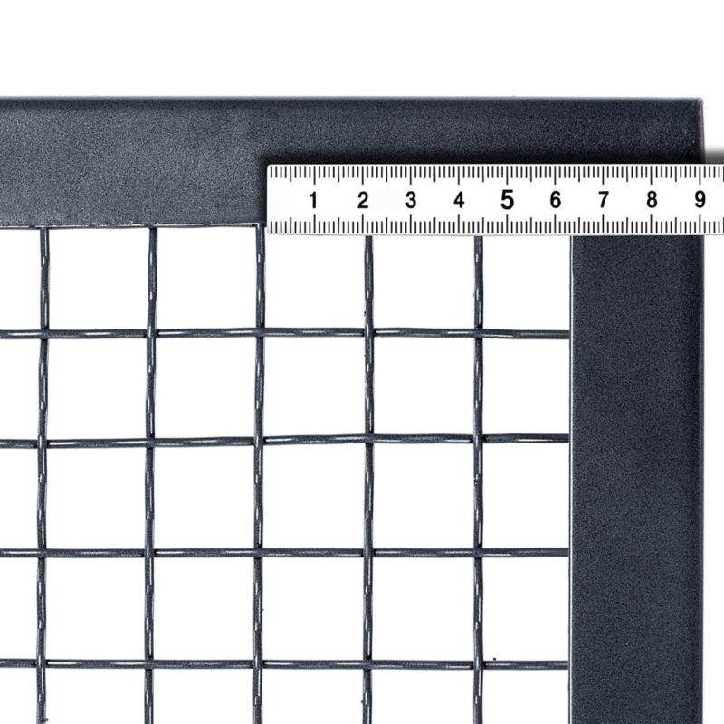 KADAX byggesigte til sand, jord og grus 120x60 cm med 20 mm maskestørrelse