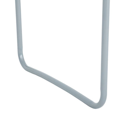 Sammenklappeligt campingbord ARES i aluminium med trælook, mål 70 x 60 x 50 cm, 1 stk.