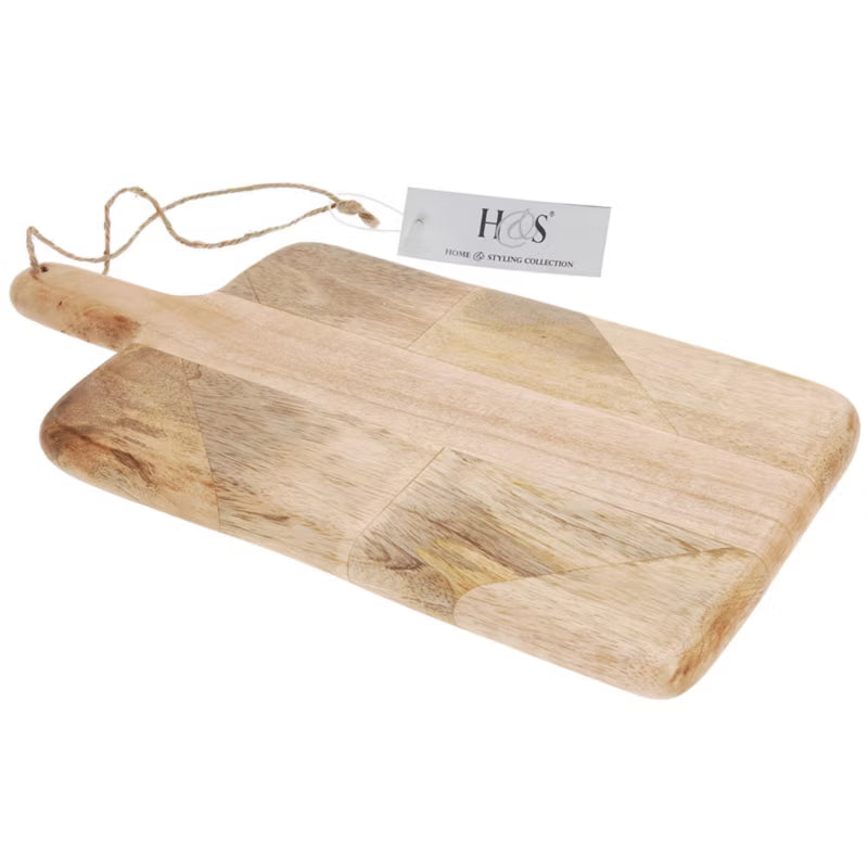 Skærebræt 20x26 cm Træ Natur