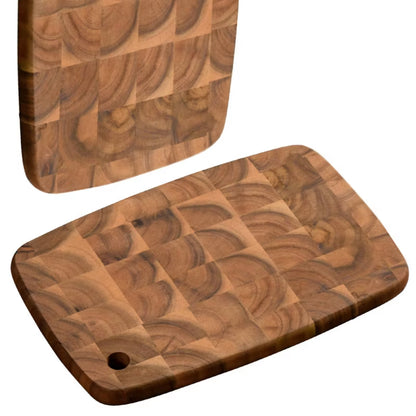 Skærebræt Akacie 32x22 cm Brun