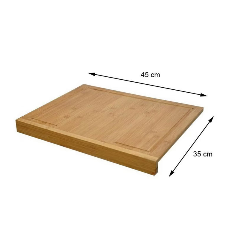 Skærebræt Bambus 45x35 cm Brun