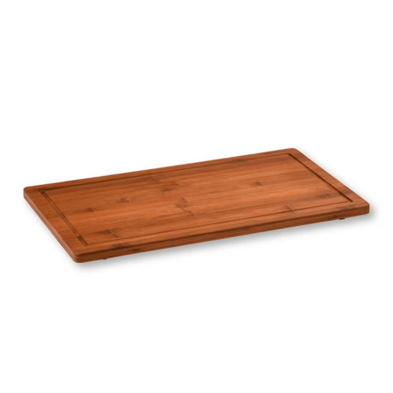 Skærebræt Bambus 50x28 cm Brun med Fødder
