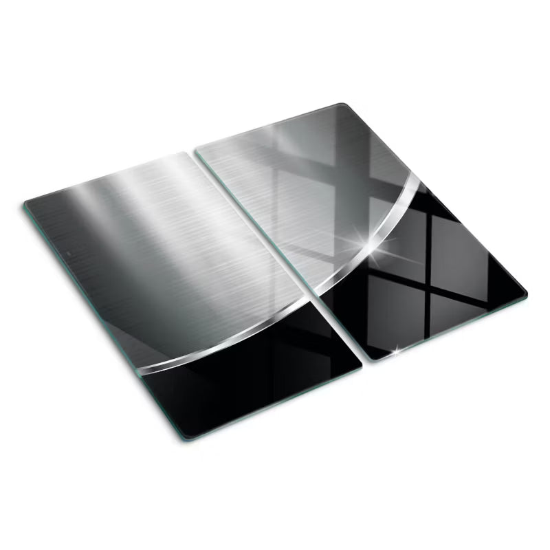 Skærebræt Glas 30x52 cm 2 Stk.