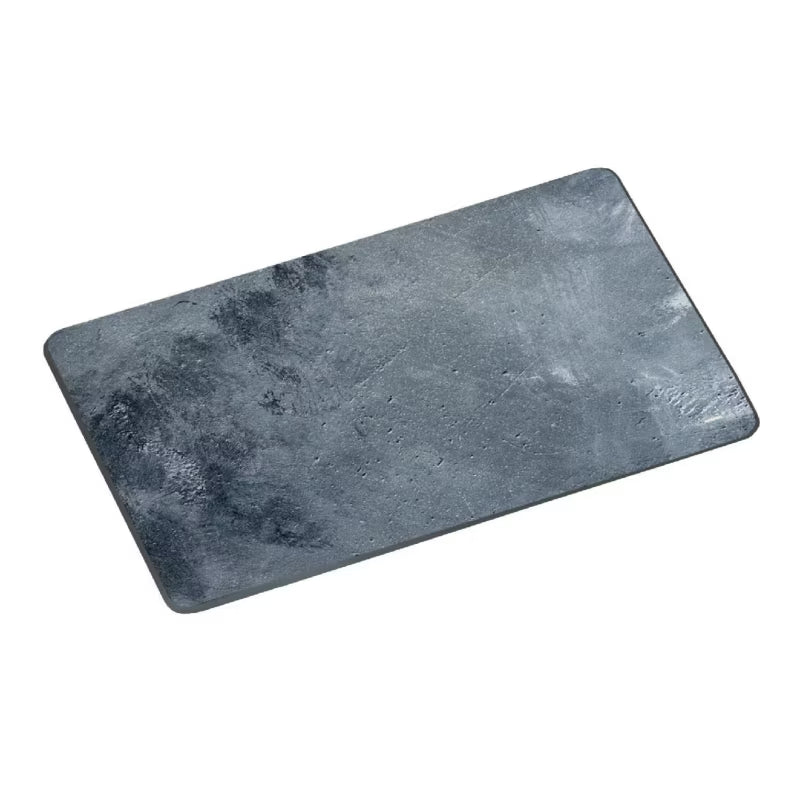 Skærebræt Hærdet Glas 28,5x19 cm Grå Betonlook