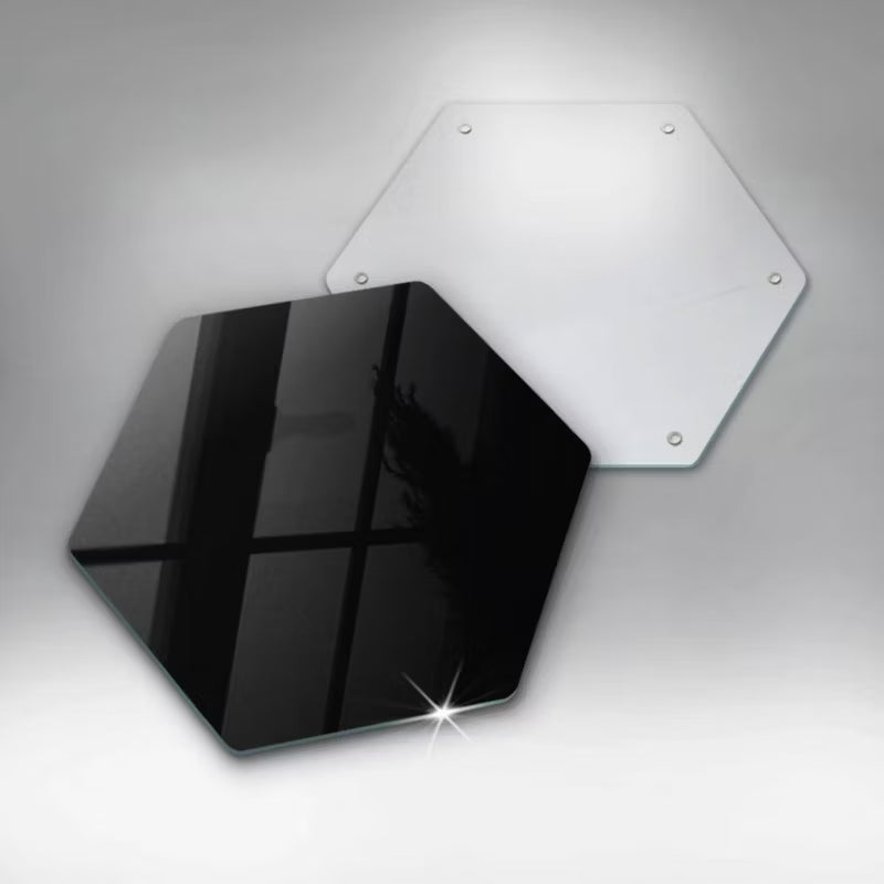 Skærebræt i Glas 40x40 cm