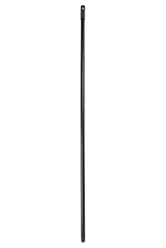 Skaft med Gevind 120 cm Sort Metal