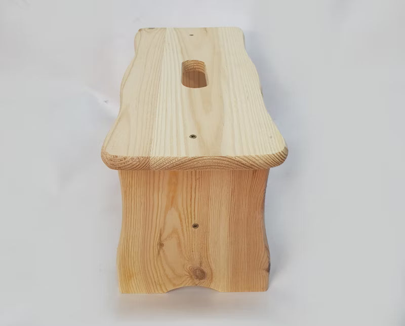 Skammel Fyrretræ 39x18x21,5 cm Natur | 5906605205602