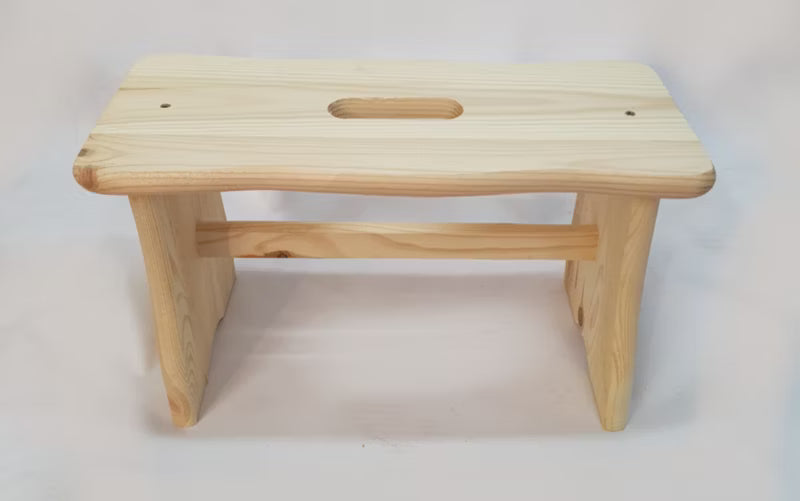 Skammel Fyrretræ 39x18x21,5 cm Natur | 5906605205602
