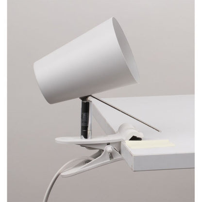 Skandinavisk lampe med klemme SPOT Light 1xE14 maks. 40W hvid metal, polsk producent, 1 stk.