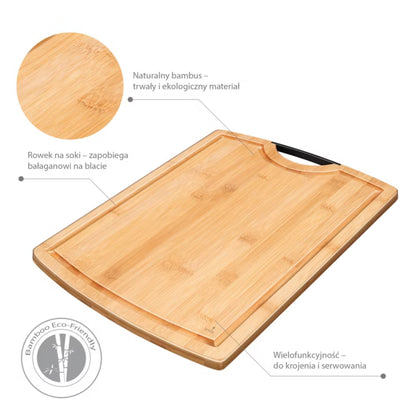 Skærebræt Bambus 40x29 cm Natur