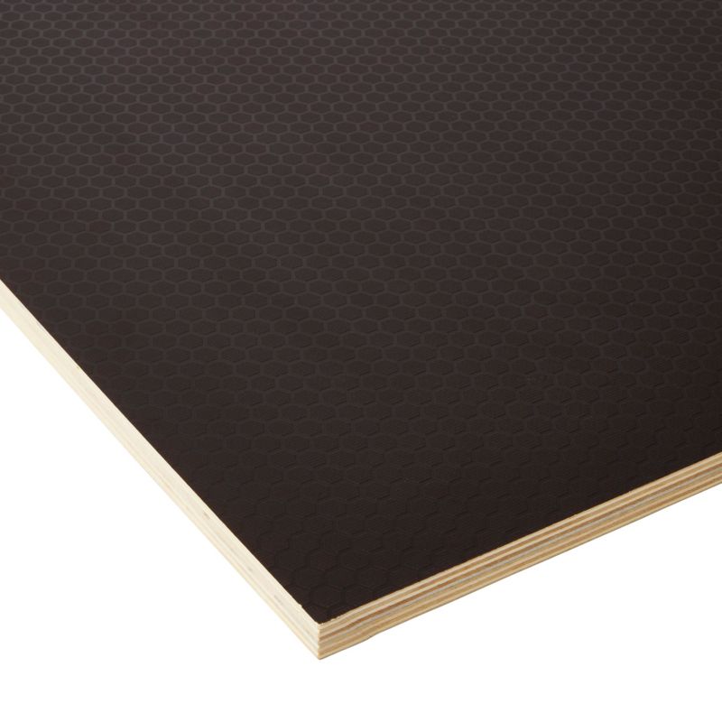 Skridsikker krydsfiner 18 x 1220 x 2400 mm