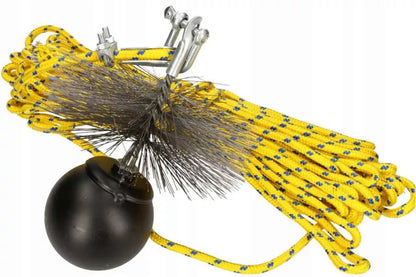 Skorstensfejersæt 250 mm med 1,5 m Line