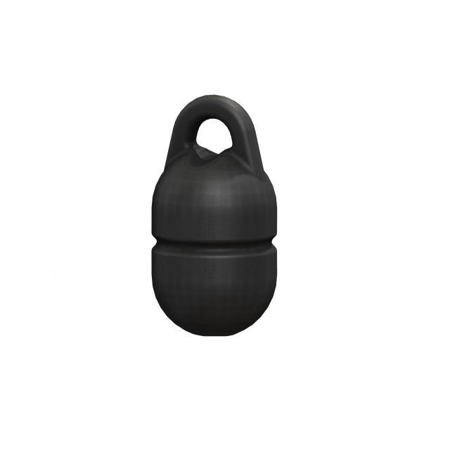 Skorstenskugle Støbejern 2,5 kg