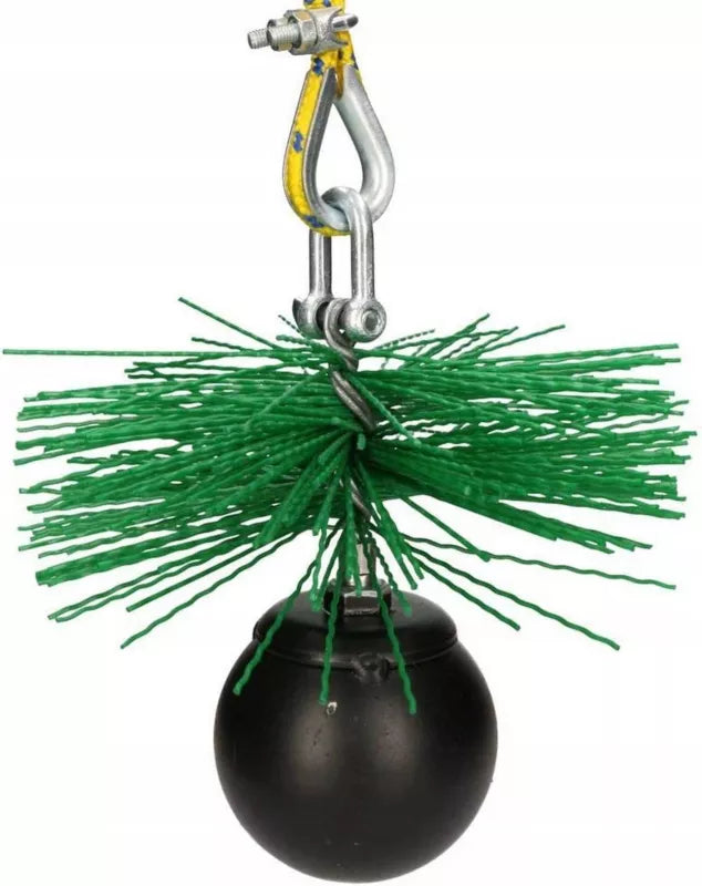 Skorstensrensningssæt 250 mm 3 m Syrefast Stål