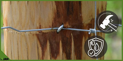 Skovhegn 100/10/15 L 100 cm x 50 m Galvaniseret