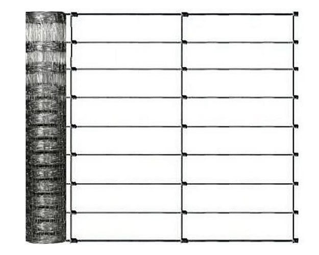 Skovhegn 120 cm 50 m Galvaniseret Stål