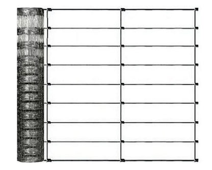 Skovhegn 120 cm 50 m Galvaniseret Stål