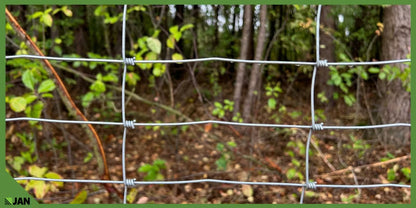 Skovhegn 125 cm 50 m Galvaniseret Stål 125/14/15 L