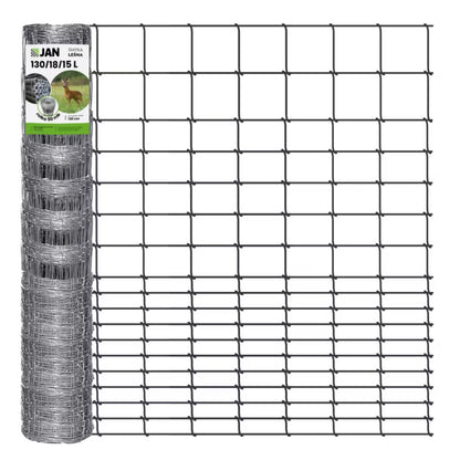 Skovhegn 130/18/15 L 130 cm x 50 m Galvaniseret Stål