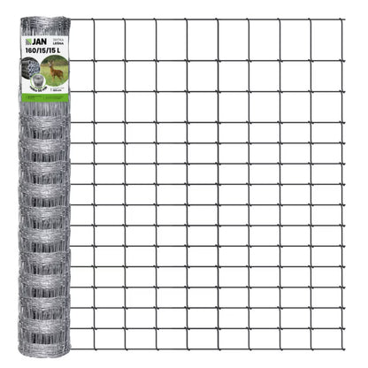 Skovhegn 160 cm 50 m Galvaniseret Stål 160/15/15 L | 5903938000553