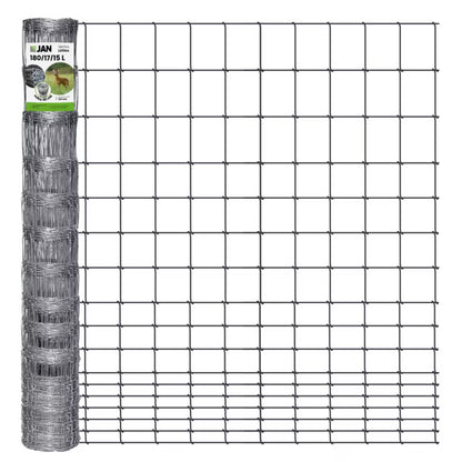 Skovhegn 180 cm 50 m Galvaniseret Stål 180/17/15 L
