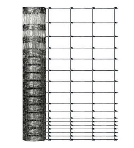 Skovhegn 180 cm 50 m Galvaniseret Stål 180/17/30