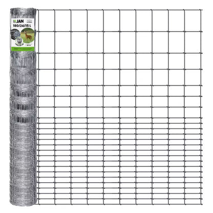 Skovhegn 180 cm 50 m Galvaniseret Stål 180/24/15 L | 5903938000300
