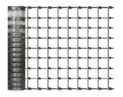 Skovhegn 80 cm 25 m Galvaniseret Stål