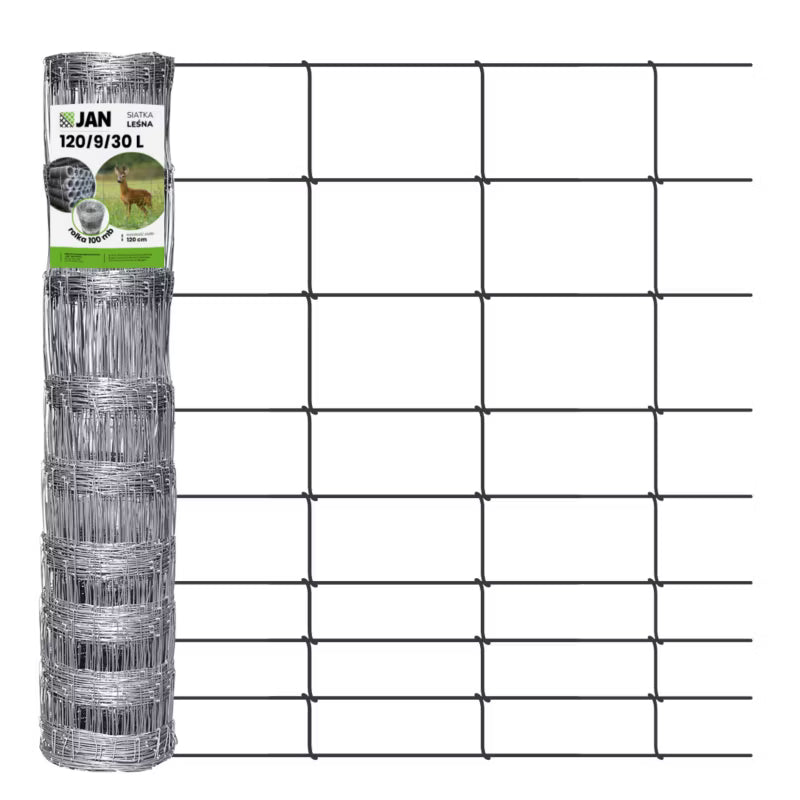 Skovhegn Galvaniseret 120 cm 50 m Sølv | 5903938000119