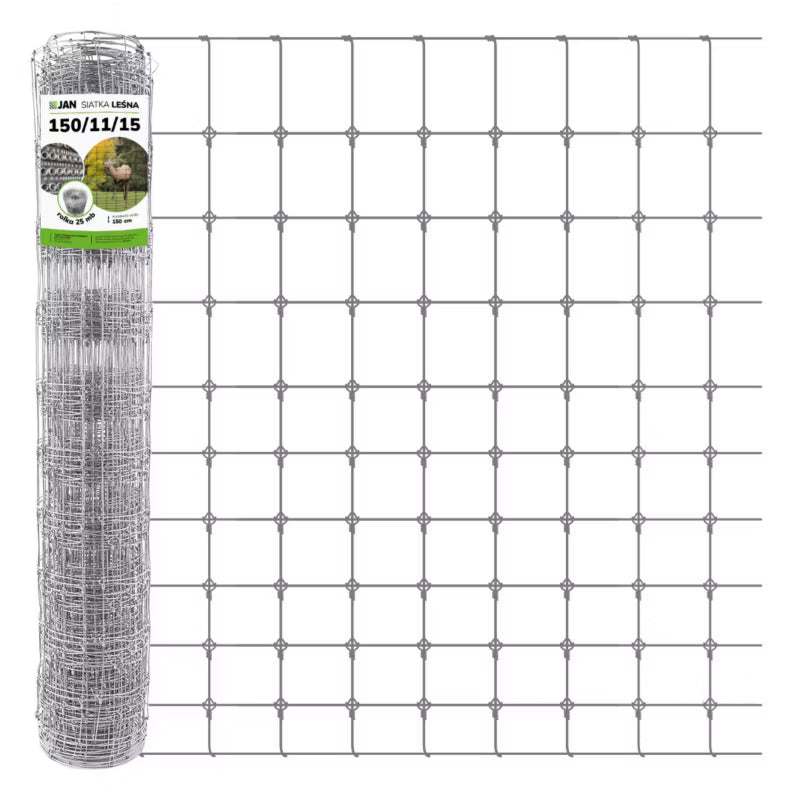 Skovhegn Titan Knot 150/11/15 150 cm x 25 m Galvaniseret
