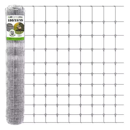 Skovhegn Titan Knot 150/11/15 150 cm x 25 m Galvaniseret