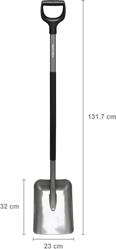 Skovl Ergonomic 132 cm Grå