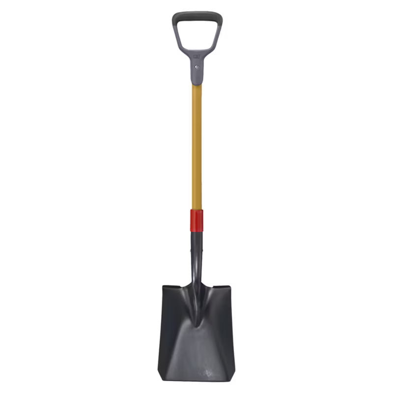 Skovl J-Series Square Point 115 cm Sort/Orange