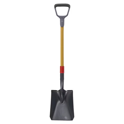 Skovl J-Series Square Point 115 cm Sort/Orange