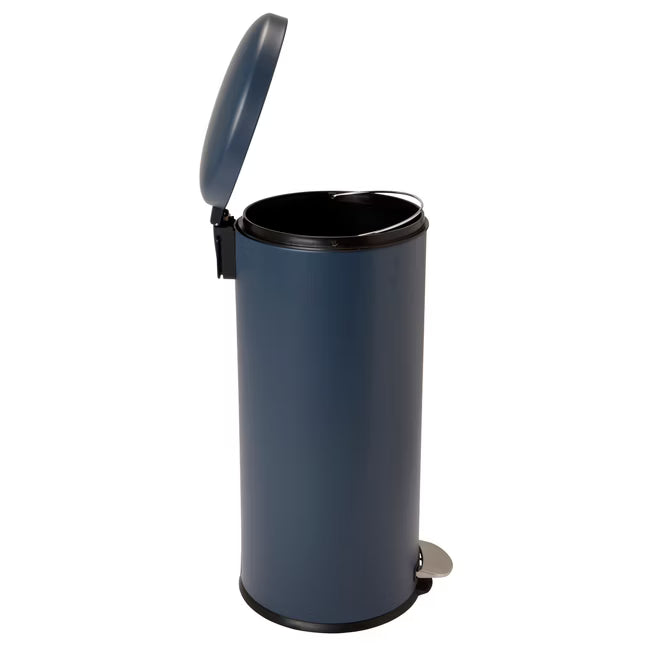 Skraldespand med Pedal 30 Liter Blå