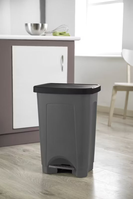 Skraldespand med Pedal Mutsu 40 Liter Grå