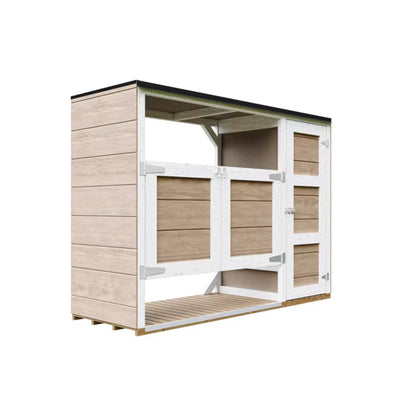 Skraldespandsskjuler 2x240L 217x75 cm M981A