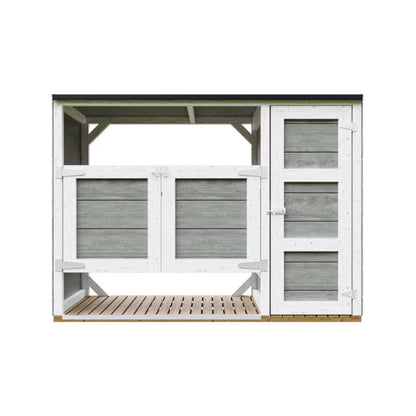 Skraldespandsskjuler 2x240L M981A-TUNDRA GREY Grå