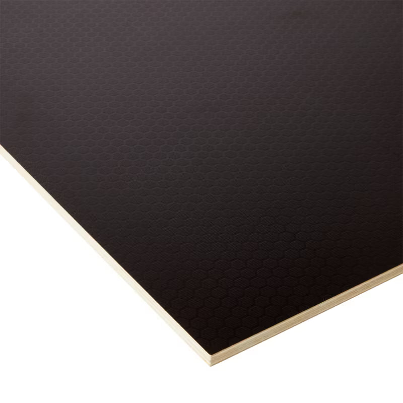 Skridsikker Krydsfiner 12 mm 122x244 cm Sort