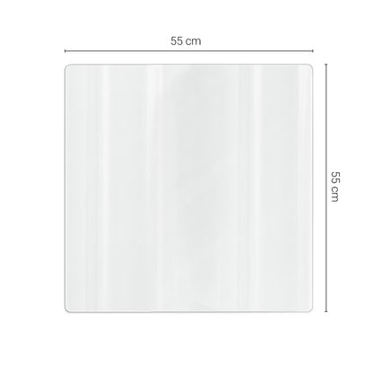 Skridsikker Måtte 55x55 cm Transparent