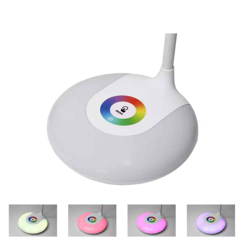 Skrivebordslampe LED LB-2/RGB 3W 150 lm Hvid
