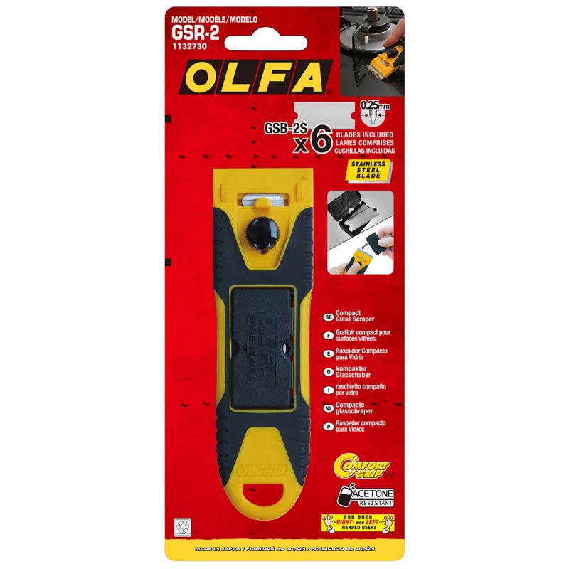 Olfa GSR-2 skraber med udskifteligt blad