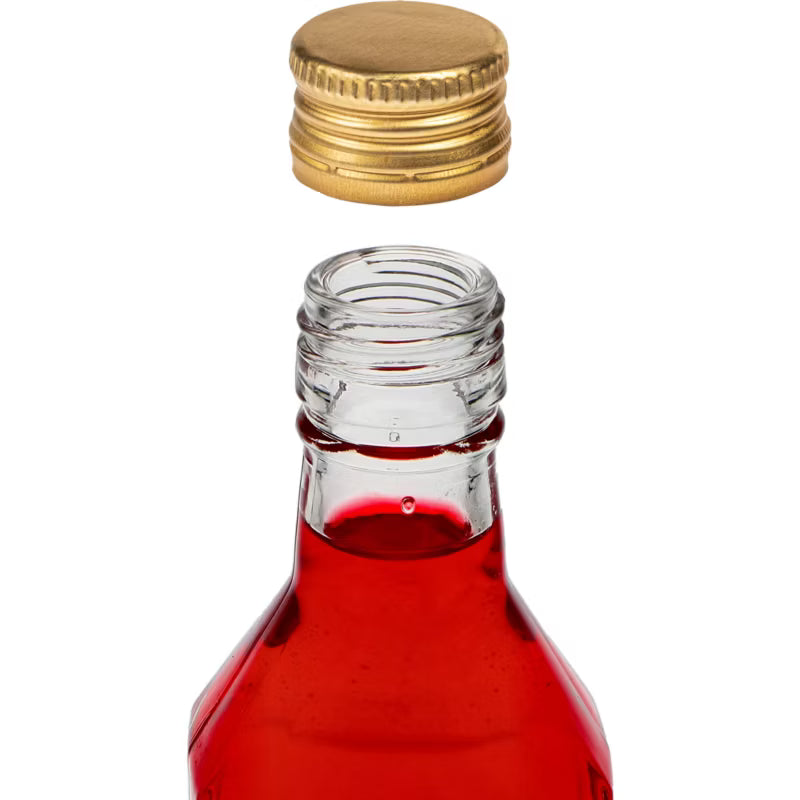 Skruelåg til Flasker Ø28 mm Guld 8 Stk.