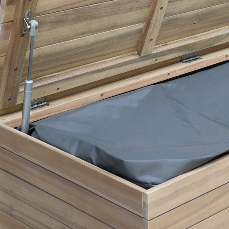 GoodHome Riveo opbevaringskasse på hjul 115 x 46,2 x 36,5 cm